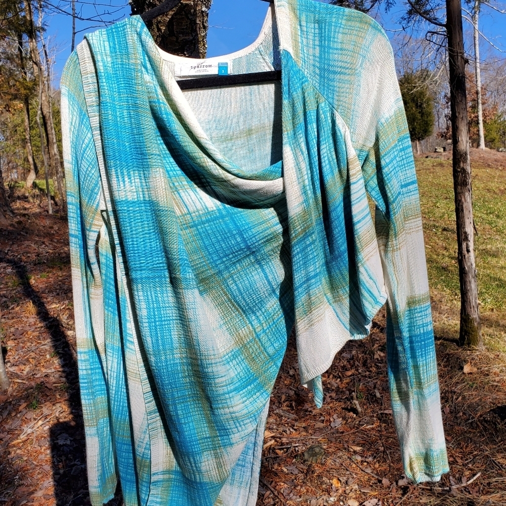 Anthropologie Sparrow Asymmetrical Cardigan - Picture 6 of 10